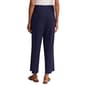Womens Jones New York Crinkled Wide Leg Crop Dress Pants - image 2