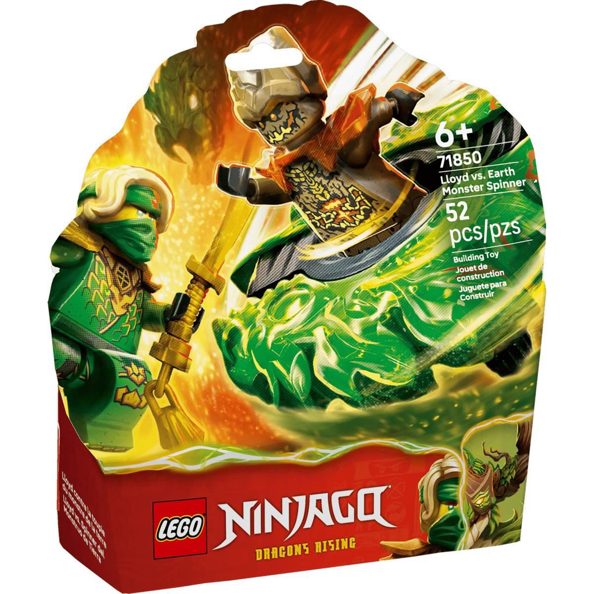 Open Video Modal for LEGO(R) Ninjago(R) Lloyd vs. Elemental Monster Spinner Building Kit