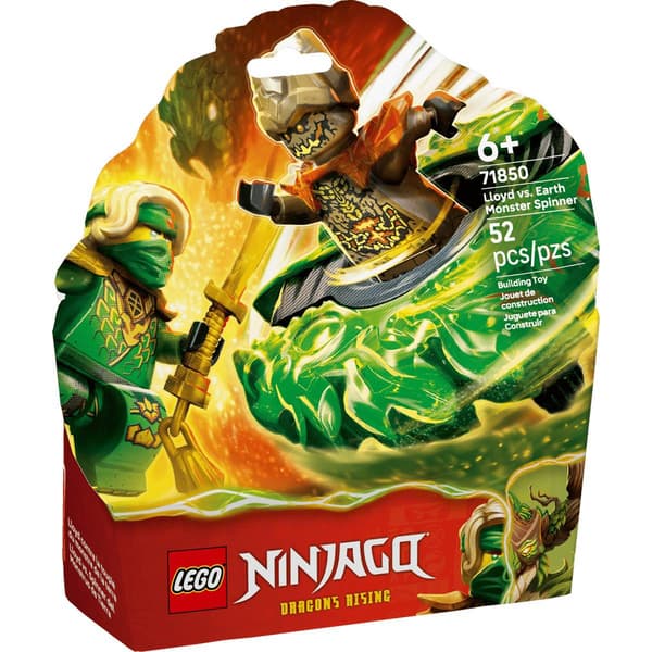 LEGO(R) Ninjago(R) Lloyd vs. Elemental Monster Spinner Building Kit - image 