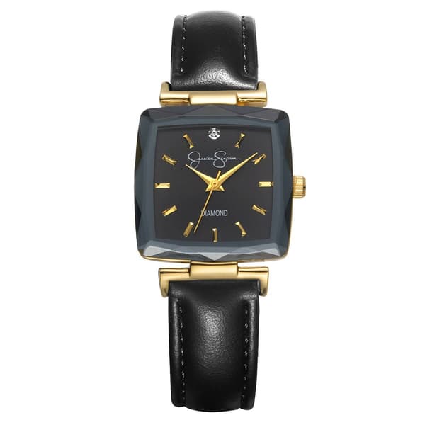 Jessica Simpson Gold-Tone Genuine Diamond Accent  - JSD0003GD - image 