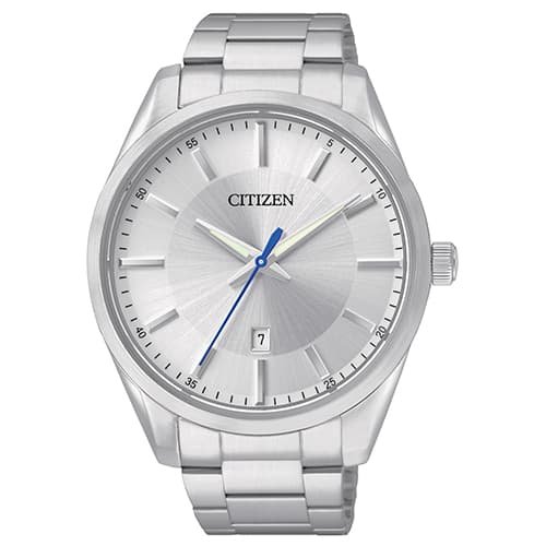 Mens Citizen® Quartz Silver Watch - BI1030-53A