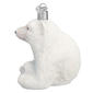 Old World Christmas Polar Bear With Cub Glass Ornament - image 4