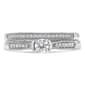 Haus of Brilliance Sterling Silver 1/3ctw. Diamond Bridal Set - image 4