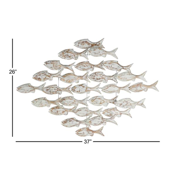 9th & Pike&#174; Coastal Fish Wall Decor