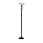 9th & Pike&#174; Black Metal Traditional Torchiere Floor Lamp - image 2