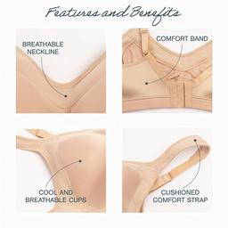 Womens Playtex 18 Hour Active Lifestyle Wire-Free Bra 4159