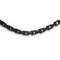Mens Gentlemen's Classics&#40;tm&#41; 8mm Wide Black IP-Plated Link Necklace - image 1