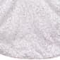 Kurt Adler 48in. Silver Glitter Swirl Tree Skirt - image 3