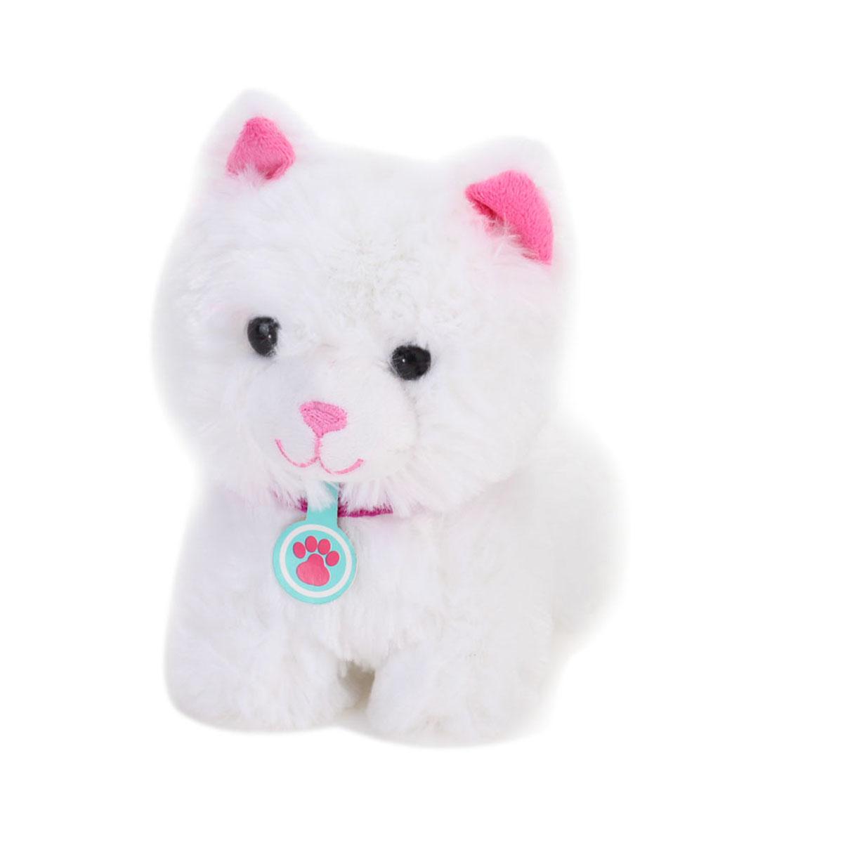 Sophia's® 10pc. White Kitten &amp; Carrier Set - Pink