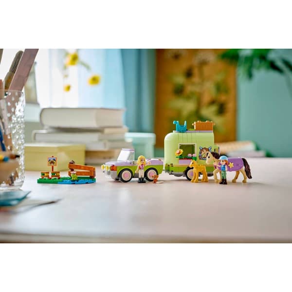 LEGO® Friends Horse & Baby Foal Trailer Building Kit