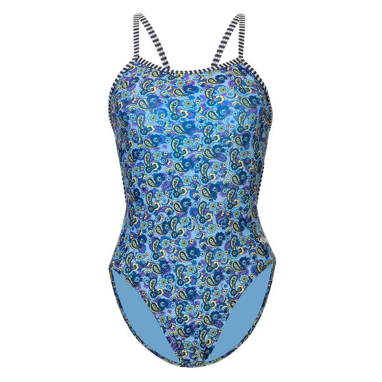 Womens Dolfin(R) Uglies String Back Wallflower One Piece Swimsuit