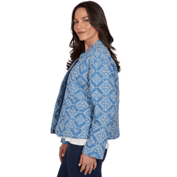 Plus Size Skye’s the Limit Urban Heirloom Quilted Jacket