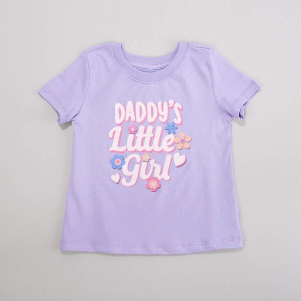Girls &#40;4-6x&#41; Tales & Stories Daddy''s Little Girl Short Sleeve Tee - image 