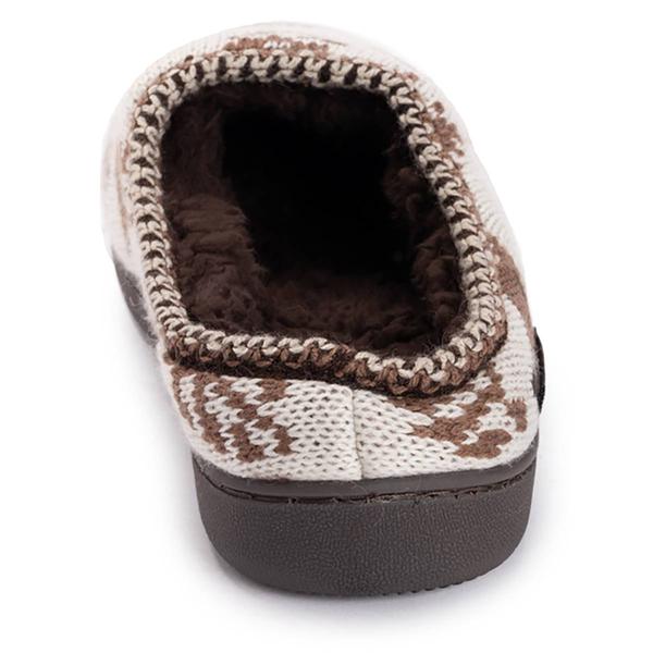 Womens MUK LUKS® Brook Knit Clog Slippers