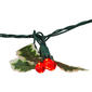Kurt Adler UL 36-Light Holly Berry Clusters Light Set - image 3