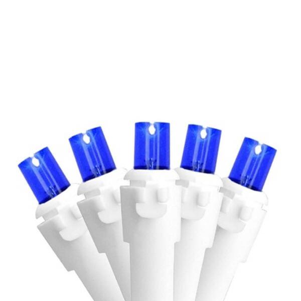 Northlight Seasonal 100 Blue LED Icicle Christmas Lights - image 