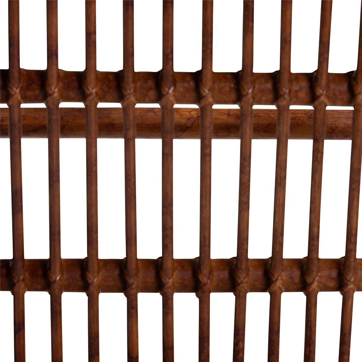 bali & pari Rio Marbled Tortoise Natural Rattan Dining Chair