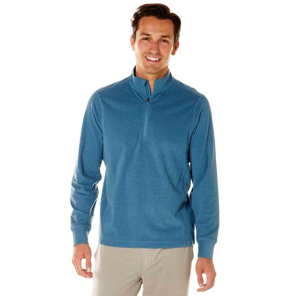Mens Avalanche(R) Mini Cord 1/4 Zip Outdoor Cashmere Fleece - image 