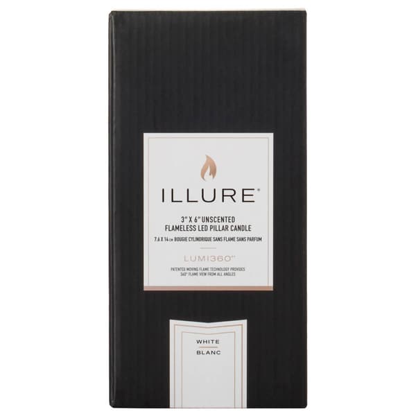 Illure Wax Core Pillar With Remote - image 