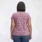 Plus Size Preswick & Moore® Short Sleeve Botanical Floral Tee - image 2
