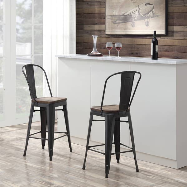 Elements Moon Bar Stool Set