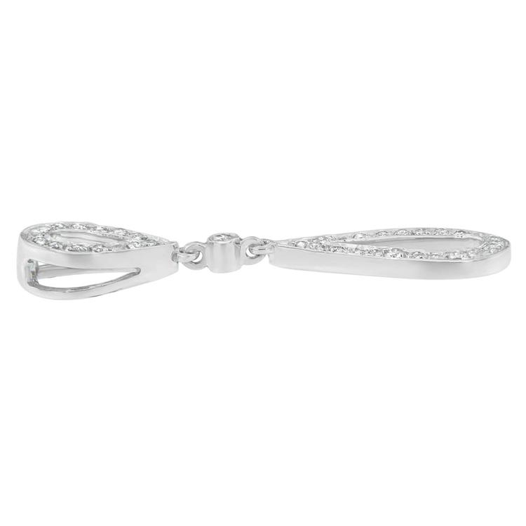 Diamond Classics™ Diamond Double Tear Drop Necklace