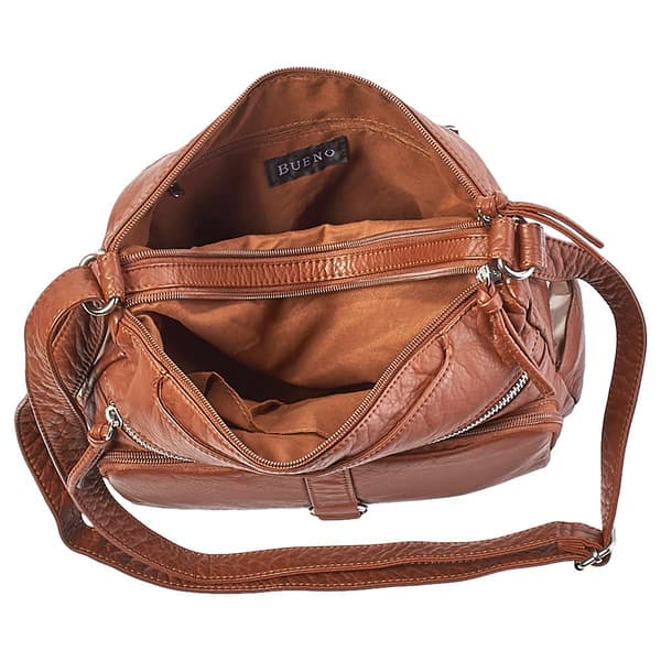 Bueno Grainy Wash Organizer Hobo