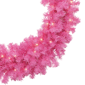 Northlight 36in. Pre-Lit Artificial Pink Pine Christmas Wreath - image 3