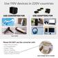 Miami CarryOn Step-down Travel Voltage Converter and Adapter Kit - image 3