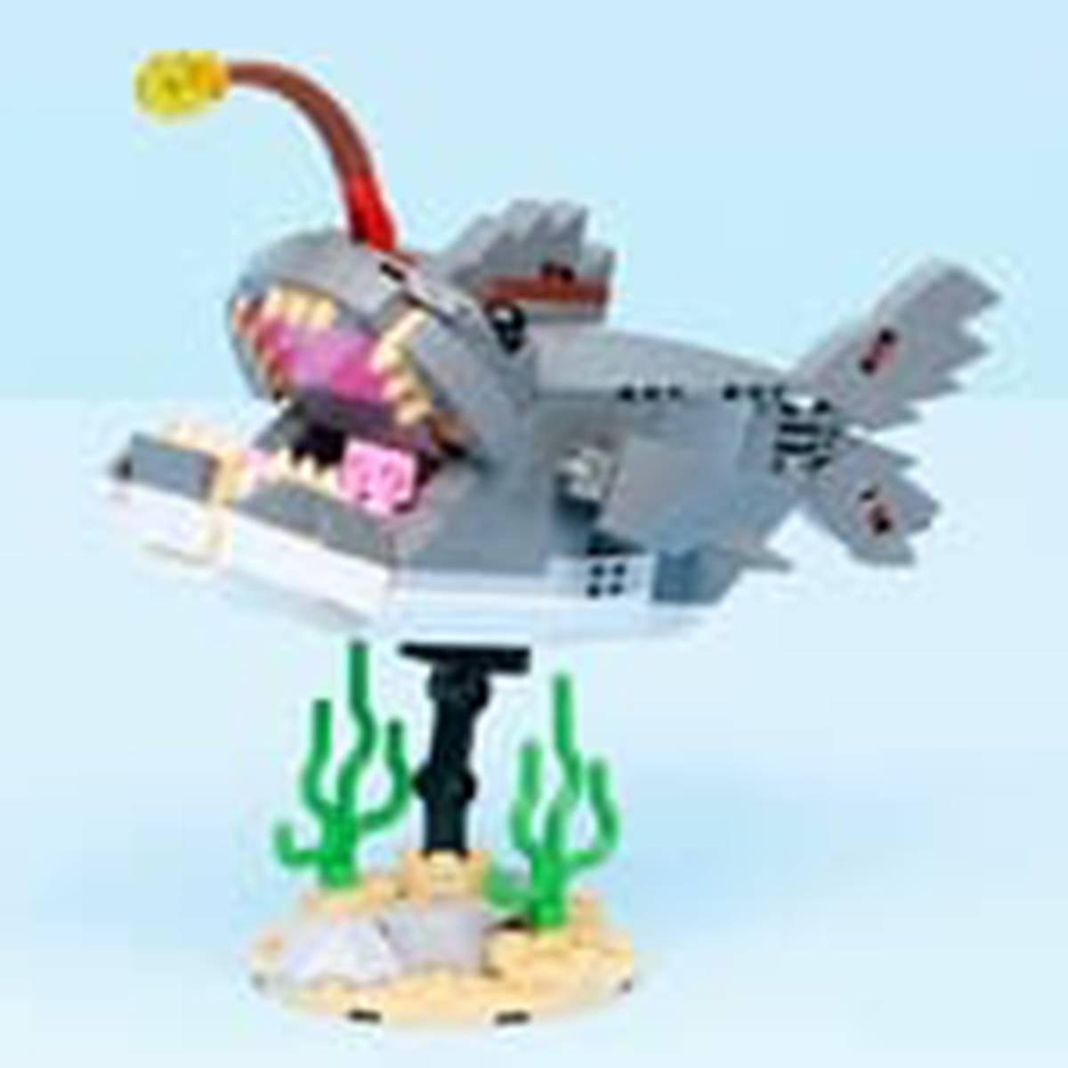 LEGO® Creator 3-in-1 Shark with Treasure Chest Building Kit