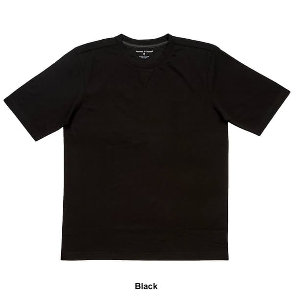 Mens Preswick & Moore Faux Suede Short Sleeve Pajama T-Shirt