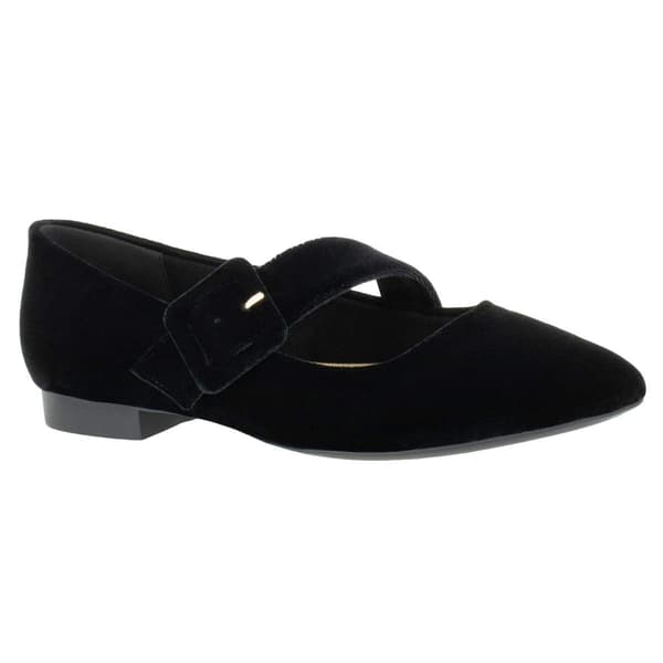 Womens Bella Vita Virginia II Mary Jane Velvet Flats - image 