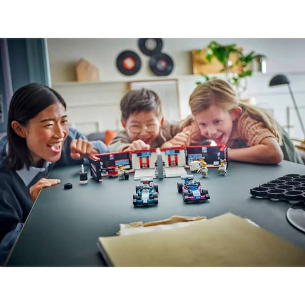 LEGO&#174; CITY F1&#174; Garage & Mercedes-AMG & Alpine Cars Building Kit