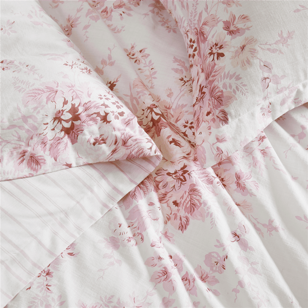 Shabby Chic Garden Floral Comforter Set