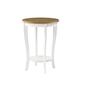 Convenience Concepts American Heritage Two-Tone Round End Table - image 2