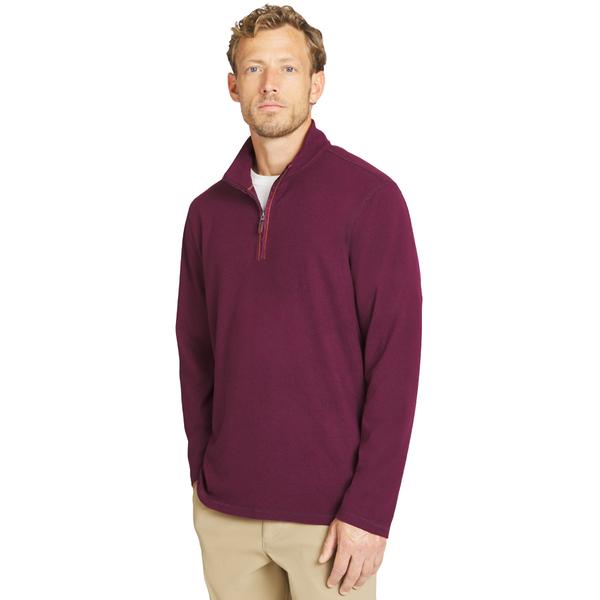 Mens Big & Tall LANDS'' END® Upland Pique 1/4 Zip Sweater