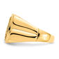 Mens Diamond Classics™ 10kt. Gold 1/10ctw. Diamond Eagle Ring - image 3