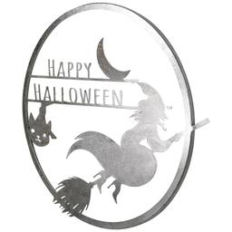 Northlight Seasonal 17in. Flying Witch Happy Halloween Wall Sign