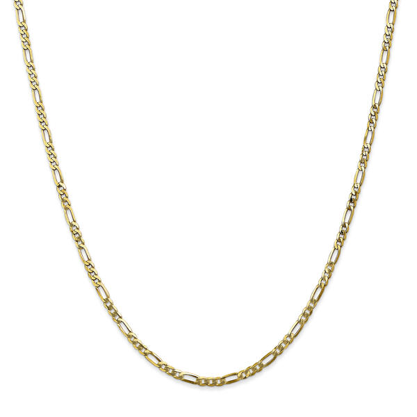 Gold Classics&#40;tm&#41; 10kt. 2.75mm 30in. Flat Figaro Chain - image 