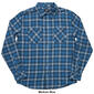 Young Mens Hurley Double Chest Pocket Flannel Shirt - image 2
