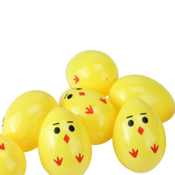 Northlight Seasonal 8ct. Yellow Chick Easter Eggs
