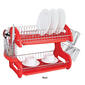 Home Basics 2 Tier Dish Drainer - image 3
