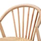 Baxton Studio Kobe Natural Brown Wood & Rattan Dining Chair - image 6