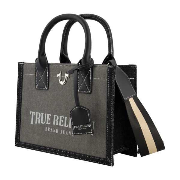 True Religion Modern Edge Denim Tote