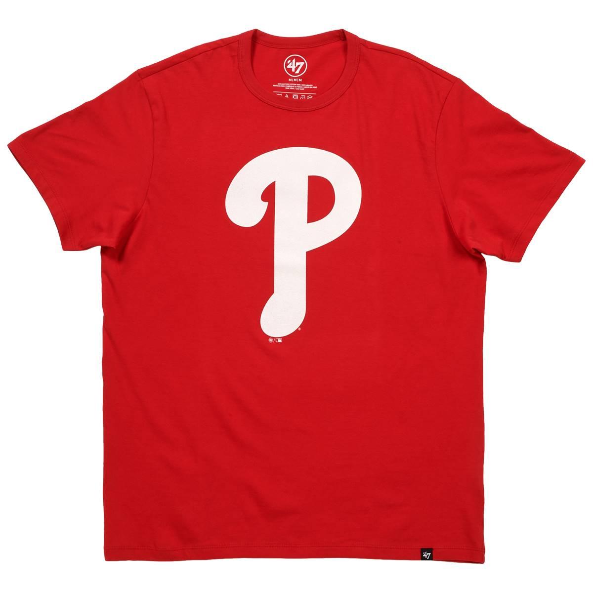 Mens ’47 Brand Phillies Imprint Franklin Short Sleeve Tee