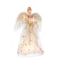 Kurt S. Adler 16in. 10 Light Ivory & Gold Angel Tree Top - image 1