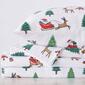 Freshfolds Cotton Santa Holiday 4pc. Flannel Sheet Set - image 1