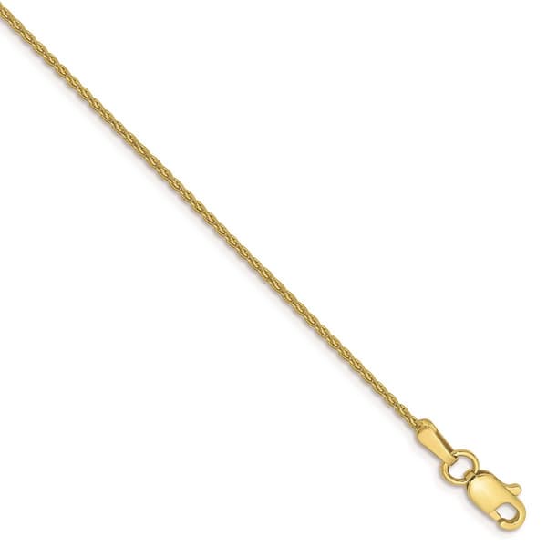 Gold Classics&#40;tm&#41; 10kt. 10in. Parisian Wheat Chain Bracelet - image 