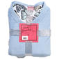 Womens Pink Laundry Butterflies Plush Folded Pajama Set - image 3