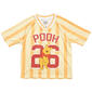 Girls (7-10) Disney Short Sleeve Stripe Pooh Soccer Jersey - image 1